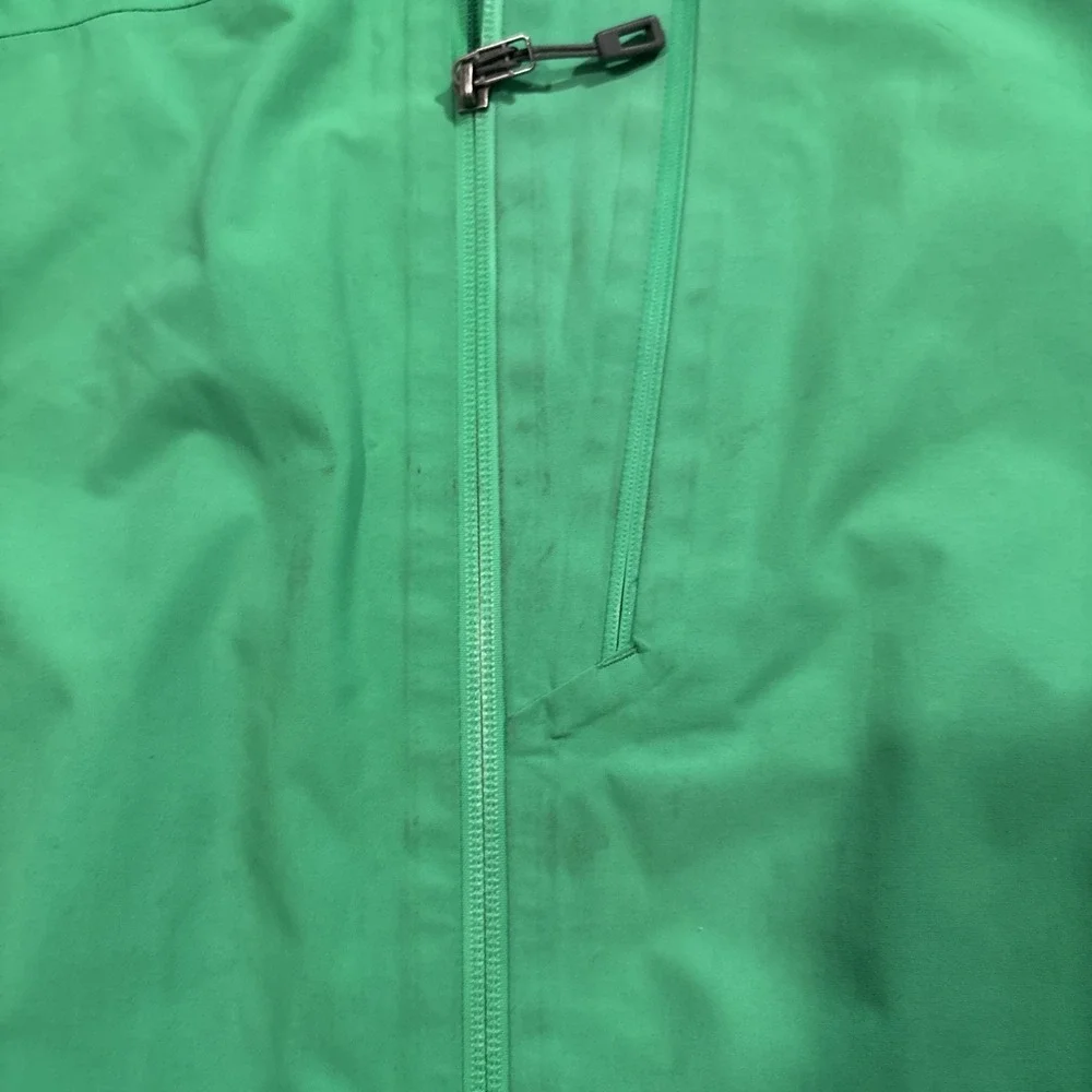 Patagonia Mens Jacket Front Country Small Green Gore Tex Rare - Picture 6 of 9
